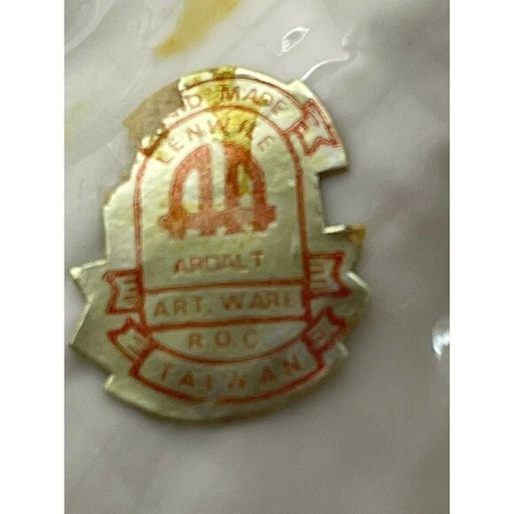 Vintage Ardalt White Elephant Figurine Lenwile China Handmade - Picture 7 of 7